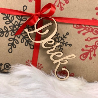 Personalized Stocking Tags